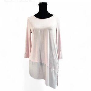 VINCE CAMUTO  Blush Pink Long Sleeve Top , XS. NWOT
